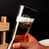 Name and Letter Engraved Beer Glass