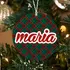 Name Written Pine Tree Ornament