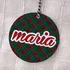 Name Written Pine Tree Ornament