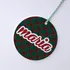 Name Written Pine Tree Ornament