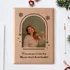 New Year's Custom Photo Wood Frame Keepsake