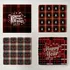 Festive New Year Decorative Cushion Cover Set of 4