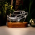 Nostalgic Car Enthusiasts 3D LED Lamp