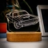 Nostalgic Sports Car Design Led Lamp