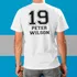 Personalised Name and Number T-Shirt Gift