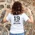 Personalised Name and Number T-Shirt Gift