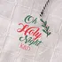 Oh Holy Night! Personalized Christmas Ornament with Initials