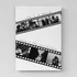 Our Memories Movie Strip Designed 16 x 24 Art Print with Photo for Valentine's Gift