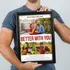 Personalised Framed Love Film Poster
