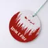 Personalised Couples Christmas Tree Ornament MDF Keepsake