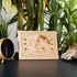 Personalized Engraved Wood Photo Gift for Mother