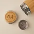 Personalized 12oz Bamboo Steel Thermos with Design Options