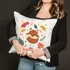 Personalized Adorable Fox Design Pillow for Kids