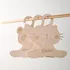 Personalized Animal Clothes Hangers for Baby