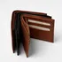 Personalized Anniversary Bifold Leather Wallet – Custom Inside Design with Photo & Message