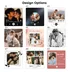 Personalized Anniversary Photo Music Player Fridge Magnet