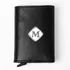 Personalised Leather Wallet with Silver Initial Emblem