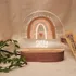 Personalized Baby Room Night Lamp with Rainbow Design