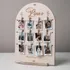 Personalized Baby's First Year Photo Journey Stand