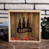 Personalized Bachelor & Bachelorette Party Keepsake Beer Cap Collection Display Box