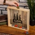 Personalized Bachelor & Bachelorette Party Keepsake Beer Cap Collection Display Box