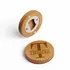 Personalized Bamboo Bottle Opener Magnet