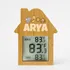 Personalized Bamboo Nursery Thermometer Station