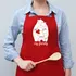 Personalized Bear Family Kitchen Apron