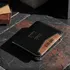 Personalized Best Dad Leather Card Holder Wallet