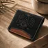 Personalized Best Dad Leather Card Holder Wallet