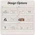 Personalized Bifold Leather Wallet – Custom Inside Cover with Photo, Name & Message