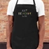 Personalised Art Teacher Black Apron with Name