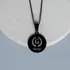Personalized Black Necklace