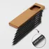 Personalized Black Pencil Gift Set (6 Pieces)