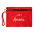 Personalized Canvas Makeup Bag with Name for Her