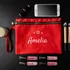 Personalized Canvas Makeup Bag with Name for Her