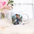 Personalised Cartoon Couple Mug with Scooter Design