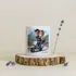 Personalised Cartoon Couple Mug with Scooter Design