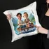 Personalized Cartoon Rowboat Design Pillow Gift