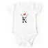Personalised Christmas Baby Bodysuit with Name