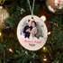 Personalised Photo Christmas Ornament for Couples and Family