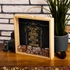 Personalized Cigar Band Collection Display Box
