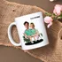 Personalized Couple Caricature Coffee Mug Gift