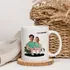 Personalized Couple Caricature Coffee Mug Gift