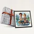 Personalised Couple Caricature Photo Frame Gift