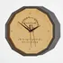 Personalized Couples Wooden Wall Clock for Home Decor
