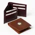 Personalised Crown Emblem Men's Leather Wallet