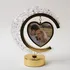 Personalized Crystal Moon Photo Frame with LED Light