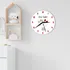Personalized Cute Cat Wall Clock