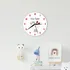 Personalized Cute Cat Wall Clock
